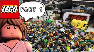 Part 1 Unboxing! 10+ lbs of Bulk Minifigure!