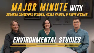 Major Minute: Environmental Studies