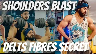 BOULDER SHOULDERS WORKOUT ||    HOW TO BUILD MASSIVE SHOULDERS || SECRETS REVEALED & MUCH MORE .....