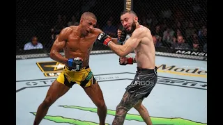 The delay knockout - Edson Barboza Vs Shane Burgos | UFC262