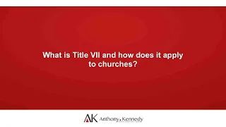 What is Title VII and how does it apply to churches?