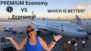 Economy vs PREMIUM Economy! What's The Difference? American Airlines 700-200 (2023)