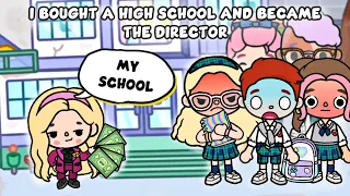 I Bought A High School And Became The Director Of That School  | Toca Life World | Toca Boca