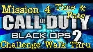 Black Ops 2 | Mission 4 (Time and Fate) All Challenges Walkthrough