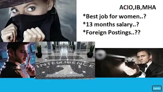 IB ACIO EXAM-Job  profile;salary;postings& much more
