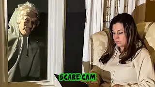 BEST SCARE CAM Priceless Reactions 2023😈#4 | Funny Videos TikTok🤣🤣 | CoCo Scare Cam |