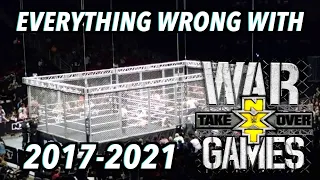 Everything Wrong With NXT WarGames (2017-2021 COLLECTION)