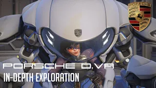 Overwatch 2 - Porsche D.VA Skin (1st Person, Emotes, Highlight Intros, Victory Poses, Gold Gun)