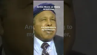 Archie Moore TALKS Henry Armstrong 🥊 #shorts #boxing