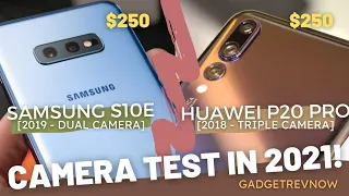 Huawei P20 Pro vs Samsung S10e camera comparison! Who will win?