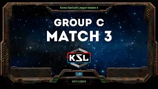 [KSL 4] Round of 16 | Group C | Losers Match | Sharp (T) vs. sOrry (T)