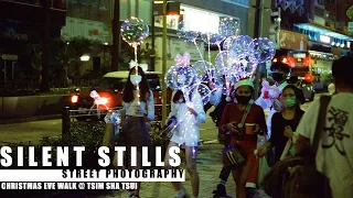 POV street photography - Christmas eve walk TST//Leica M6TTL// Rolleiflex 2.8F//Rollei35//Canon10qd