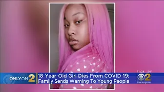 18-Year-Old Girl Dies Of COVID-19; Family Sends Warning To Young People