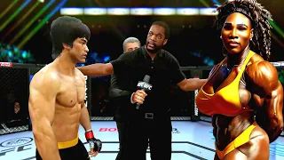 PS5 | Bruce Lee vs. Neuro Super Girl Linda (EA Sports UFC 4)
