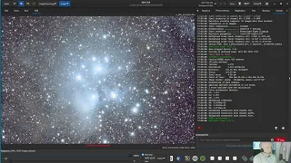 Basic astro image stacking and processing with Siril