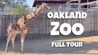 Oakland Zoo animals - Full Walking Tour [4K]