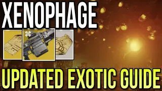 HOW TO GET THE XENOPHAGE EXOTIC MACHINE GUN IN 2023! EASY UPDATED JOURNEY EXOTIC GUIDE! [Destiny 2]