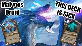 THIS DECK IS BETTER THEN I THOUGHT | Malygos Druid | Voyage to the Sunken City | Wild Hearthstone