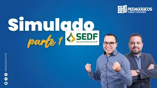 19h - Simulado: Tudo sobre SEDF  - Professores Carlinhos e William