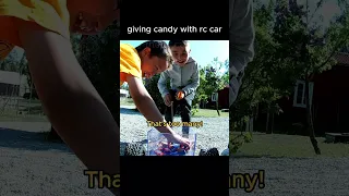 FPV RC Car Giving Candy