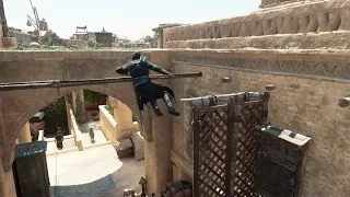 Runnin' The Round City - AC Mirage Parkour Sequence