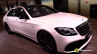 2018 Mercedes AMG S63 4Matic+ - Exterior and Interior Walkaround - 2017 Frankfurt Auto Show