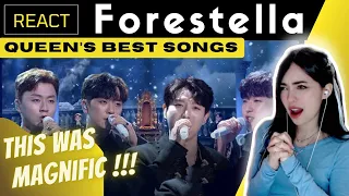Reacting to Forestella ( 포레스텔라 ) | We Are The Champions + Bohemian Rhaphody + We Will Rock You