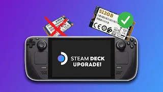 Easy Steam Deck SSD Upgrade!
