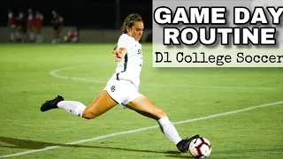 GAME DAY ROUTINE | how I prepare for D1 college soccer