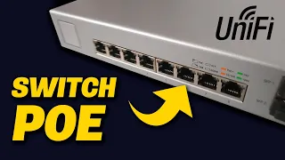 ¿QUÉ ES UN SWITCH POE? Ubiquiti UniFi US-8-150W