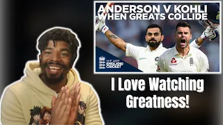 AMERICAN REACTS TO Anderson v Kohli | When Greats Collide | England v India