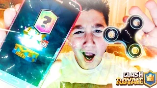 TROVO LA LEGGENDARIA GRAZIE AL FIDGET SPINNER 😱 CLASH ROYALE CON IL FIDGET SPINNER [kazuosan]