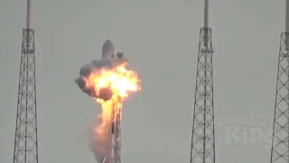 SpaceX UFO Explosion - Slow Motion!