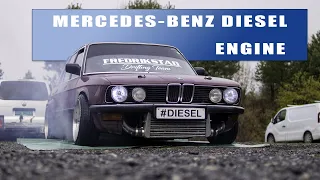 BMW E28 drifting | OM606 Diesel engine 🤟