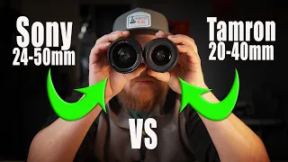 Sony 24-50mm f/2.8 G Lens vs Tamron 20-40mm f/2.8 Lens - Lab & Studio Detailed Comparison