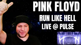 FIRST TIME HEARING Pink Floyd- "Run Like Hell" Live @ Pulse '94 (Reaction)