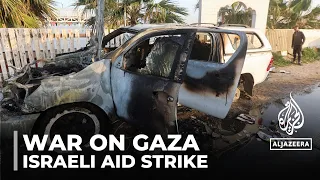 Aid convoy strike: Israeli army says two officers dismissed