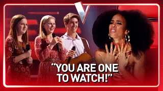 Sibling TRIO heavenly harmonies left Coaches SPEECHLESS on The Voice | Journey #276