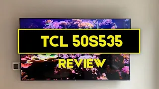 TCL 50S535 Review - 50 Inch 4K UHD Dolby Vision HDR QLED Roku Smart TV: Price, Specs + Where to Buy