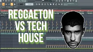 PRIMER VÍDEO. Como hacer un remix de una canción de reggaeton a una de electrónica (Tech House)