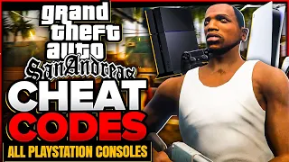 GTA San Andreas Cheats For All PlayStation Consoles (PS5, PS4, etc)