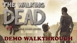 The Walking Dead — Telltale Games (Demo Walkthrough, PS3)