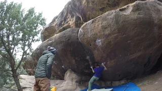 Zombie nation, 7c+. Albarracín