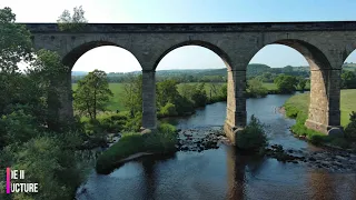 Arthington Viaduct: A Bird's-Eye View in 4K Brilliance