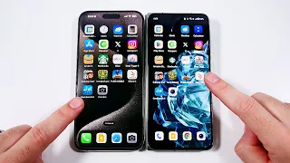 iPhone 15 Pro Max vs OnePlus Open Speed Test