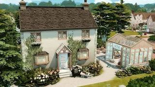 Sunshine cafe & Flower shop / The Sims 4 / no cc / stop motion