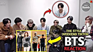 BTS Reaction to The Style Weekend Tiktok (Remix) | New Tiktok Challenge 💕