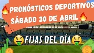 Pronósticos deportivos sábado 30 de abril-Pronósticos de futbol para hoy sábado 30 de abril