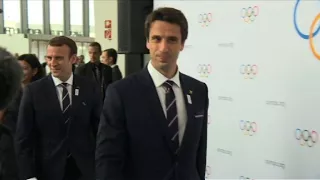 Olympics: Paris 2024 bid team arrives for presentations