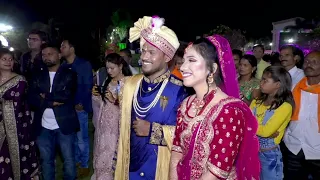 Bride Groom Entry |  Groom's Welcome by Bride's Family | Bride Dance For Groom | Our Marriage Dance🥰